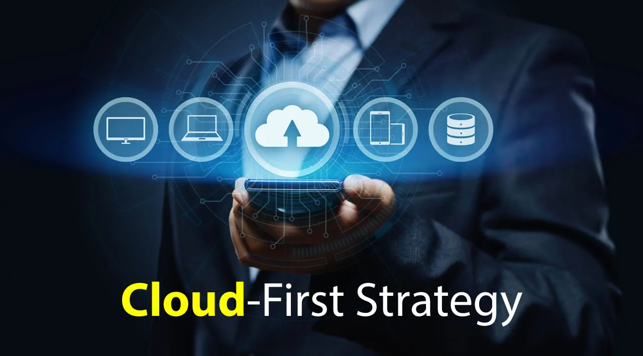 animation of cloud-first strategy | Cloud First Strategy