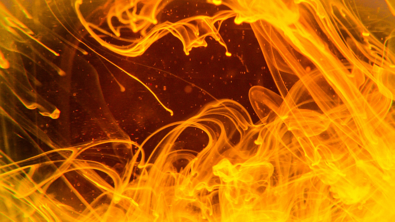 animation of yellow fire | Overheating 